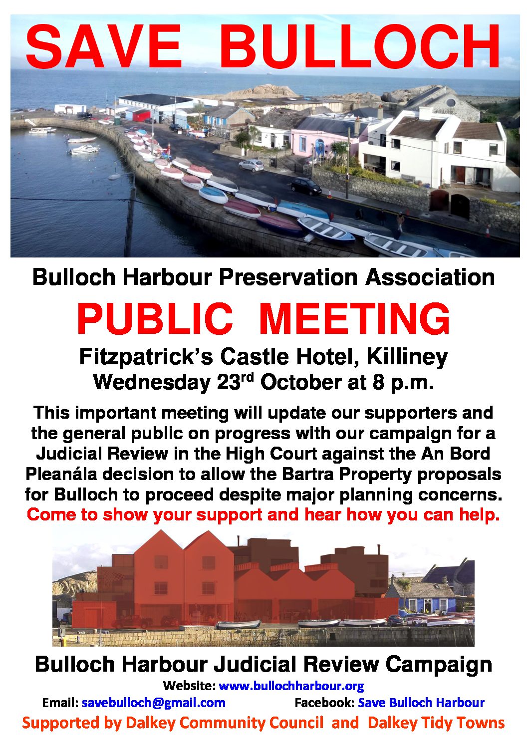 Bulloch Harbour Preservation Association Public Meeting