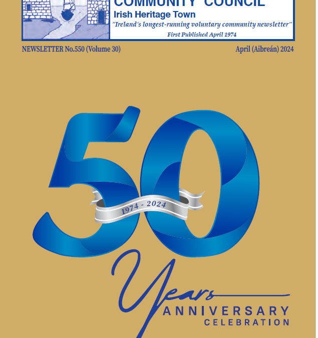 50th anniversary April 2024 Newsletter
